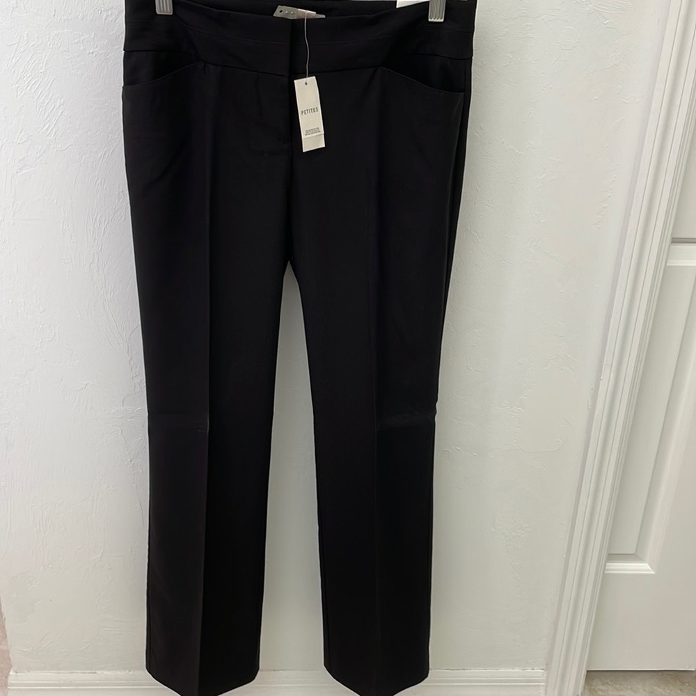 NWT Loft Orig Black Trouser Dress Pants 0P